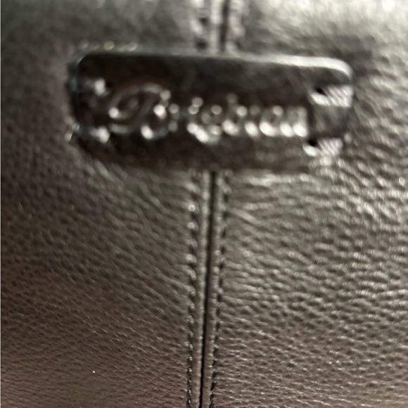 Brighton Octavia Perforated 2 Toned MG Medium Satchel Leather Handbag Toto - Picture 8 of 16